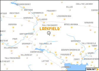 map of Larkfield