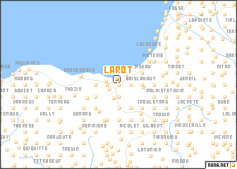 map of Larot