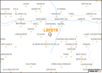 map of Laroya