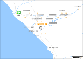 map of Larrea