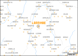 map of Larrimbe