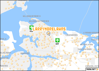 map of Larrymore Lawns