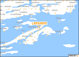 map of Larshamn