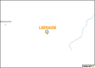 map of Larshina