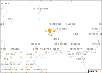 map of Larsi