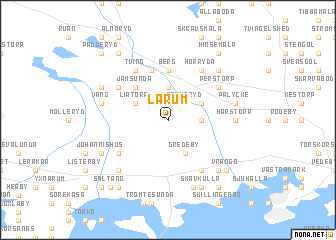 map of Larum