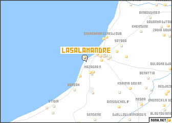 map of La Salamandre