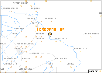 map of Las Arenillas