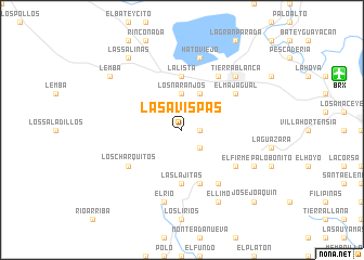 map of Las Avispas