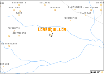 map of Las Boquillas