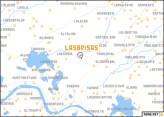 map of Las Brisas