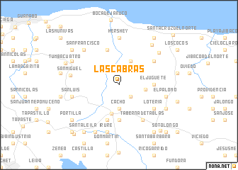 map of Las Cabras