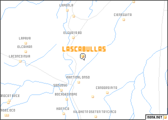 map of Las Cabullas