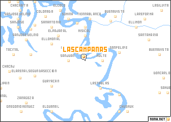 map of Las Campanas