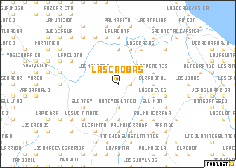 map of Las Caobas