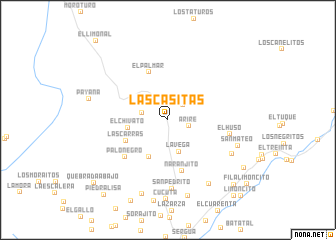 map of Las Casitas