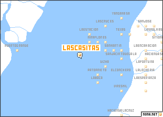 map of Las Casitas