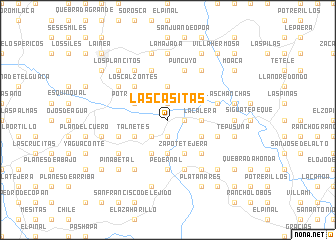 map of Las Casitas