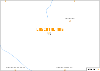 map of Las Catalinas