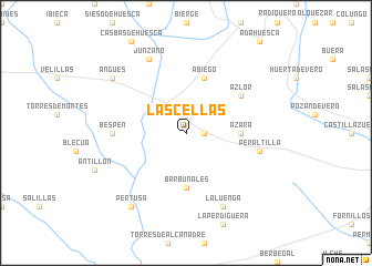 map of Lascellas