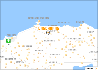 map of Las Charas