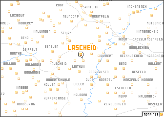 map of Lascheid