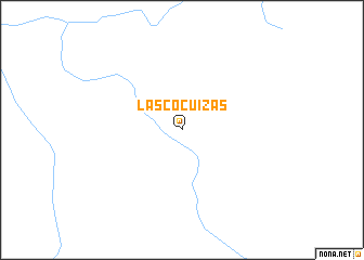 map of Las Cocuizas