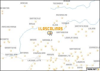 map of Las Colinas