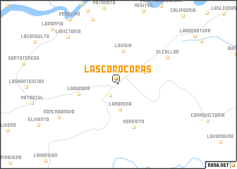 map of Las Corocoras