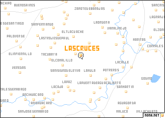 map of Las Cruces