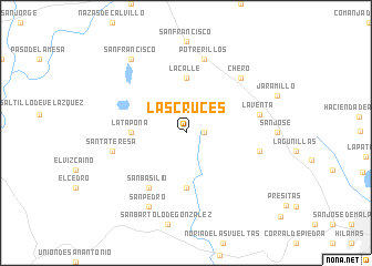 map of Las Cruces