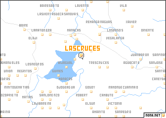 map of Las Cruces