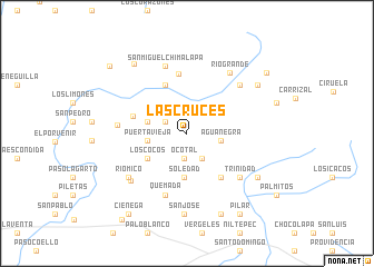 map of Las Cruces