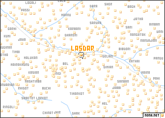 map of Lasdār