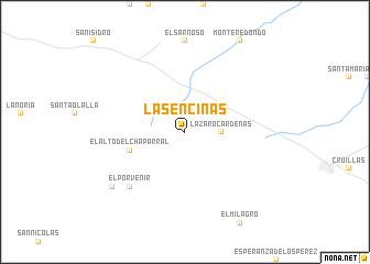 map of Las Encinas