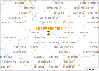 map of Las Estancias