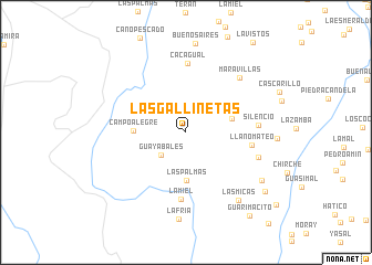 map of Las Gallinetas