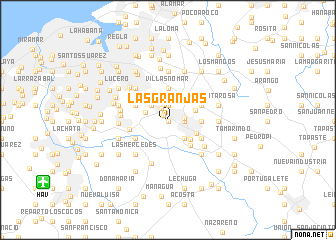 map of Las Granjas