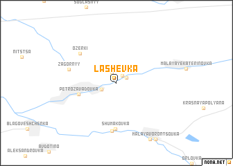 map of Lashevka