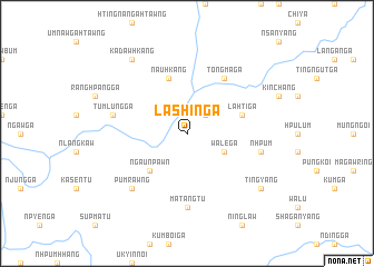 map of Lashin Ga