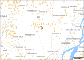 map of Lashkariwāla