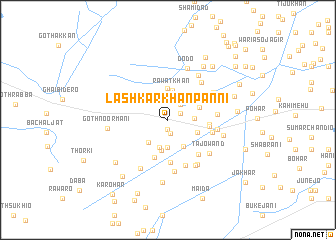map of Lashkar Khān Panni