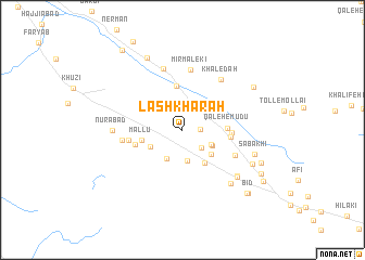 map of Lashkharah