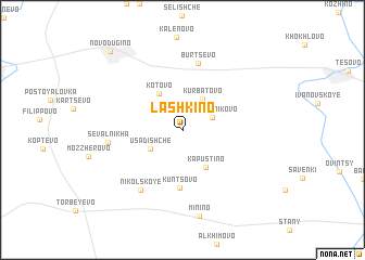 map of Lashkino