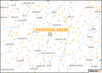 map of Lashkriwāla Dera