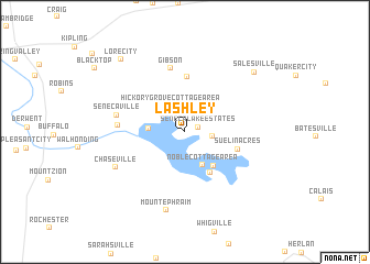 map of Lashley