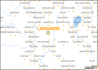 map of Las Iguanas