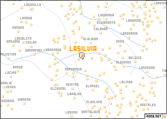 map of La Silvia