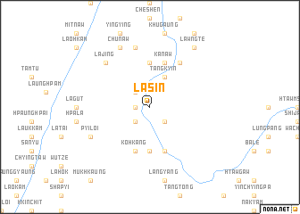 map of Lasin