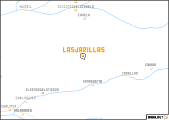 map of Las Jarillas